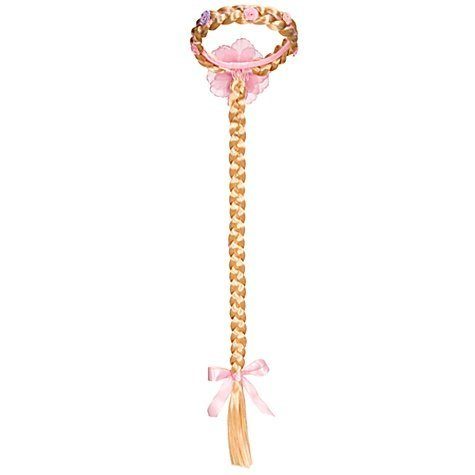 Fantasia Infantil Rapunzel Enrolados Trança Fantasia Infantil Rapunzel Enrolados Trança