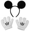 Luvas e Tiara do Mickey Mouse Disney Clássica