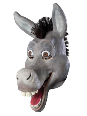Máscara Adulto do Shrek Burro Máscara Adulto do Shrek Burro