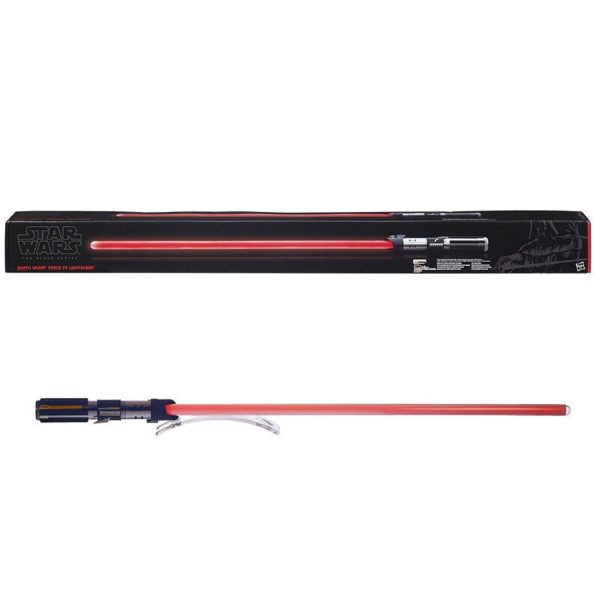 Sabre de Luz Vermelho Darth Vader Force FX Star Wars The Black Series Sabre de Luz Vermelho Darth Vader Force FX Star Wars The Black Series
