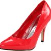 Sapato Alto Adulto Scarpan Vermelho