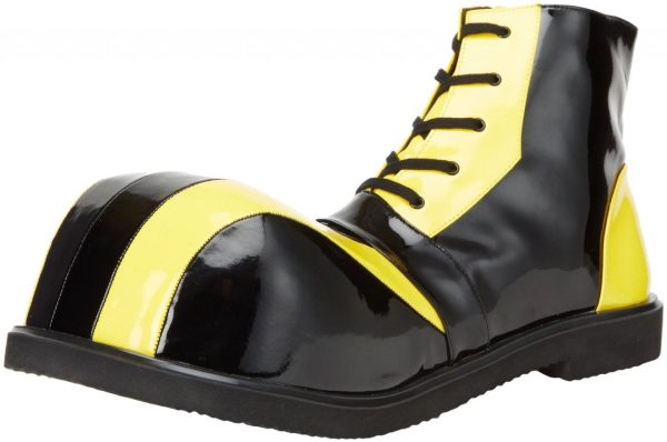 Sapato de Palhaço Amarelo e Preto Sapato de Palhaço Amarelo e Preto