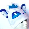 Touca Capuz do Pokemon Alolan vulpix Infantil