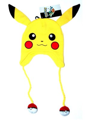 Touca Capuz do Pokemon Pikachu