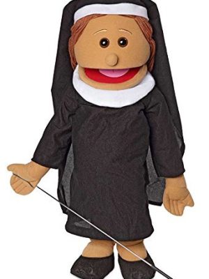 Boneco Fantoche Ventríloquo Freira Luxo Boneco Fantoche Ventríloquo Freira Luxo