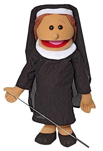 Boneco Fantoche Ventríloquo Freira Luxo Boneco Fantoche Ventríloquo Freira Luxo