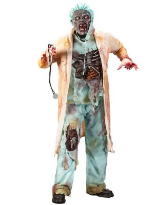 Fantasia Adolescente Médico Zumbi Fantasia Adolescente Médico Zumbi