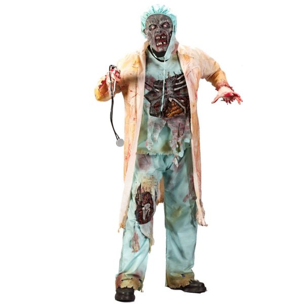 Fantasia Adolescente Médico Zumbi Fantasia Adolescente Médico Zumbi