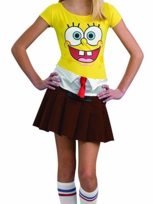 Fantasia Bob Esponja Adolescente Luxo Fantasia Bob Esponja Adolescente Luxo