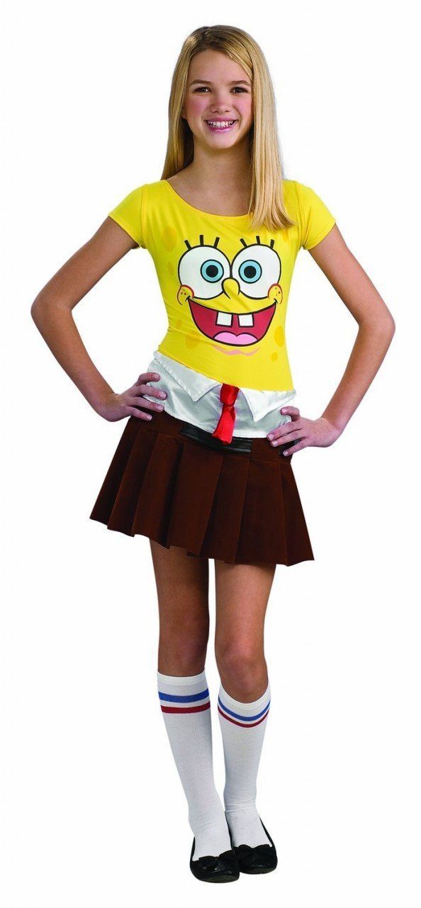 Fantasia Bob Esponja Adolescente Luxo Fantasia Bob Esponja Adolescente Luxo