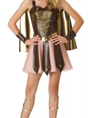 Fantasia Gladiadora Coliseu Romana Adolescente Fantasia Gladiadora Coliseu Romana Adolescente