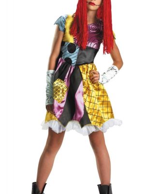 Fantasia Infantil Feminina The Nightmare Before Christmas Sally Fantasia Infantil Feminina The Nightmare Before Christmas Sally