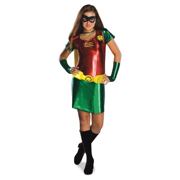 Fantasia Robin Adolescente Feminino Fantasia Robin Adolescente Feminino