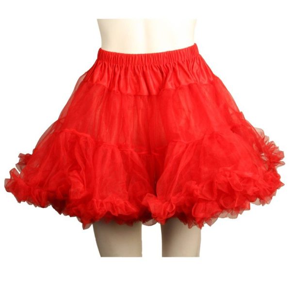 Saiote Adulto Vermelho Luxo Saiote Adulto Vermelho Luxo