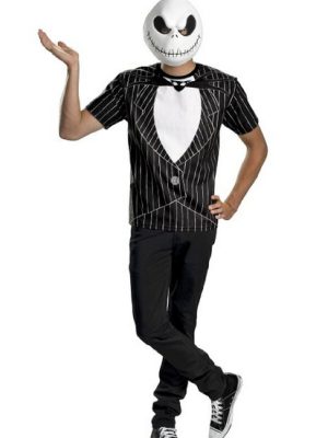 Camiseta Adulto The Nightmare Before Christmas Jack Skellington Camiseta Adulto The Nightmare Before Christmas Jack Skellington