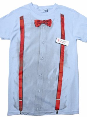 Camiseta Camisa e Suspensório Doctor Who Camiseta Camisa e Suspensório Doctor Who