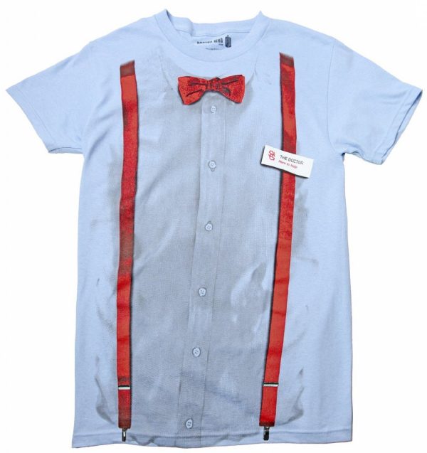Camiseta Camisa e Suspensório Doctor Who Camiseta Camisa e Suspensório Doctor Who