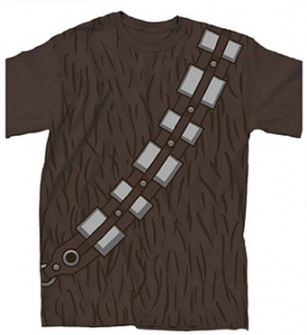Camiseta do Chewbacca Adulto Camiseta do Chewbacca Adulto