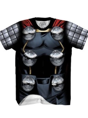 Camiseta do Thor Adulto Atlética Camiseta do Thor Adulto Atlética