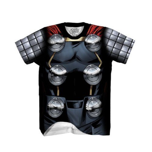 Camiseta do Thor Adulto Atlética Camiseta do Thor Adulto Atlética