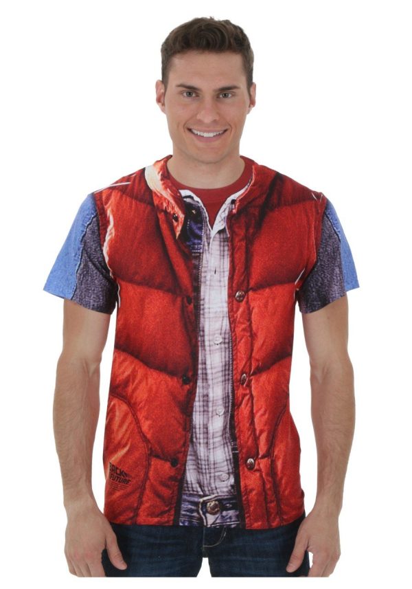 Camiseta Marty Mcfly De Volta para o Futuro Camiseta Marty Mcfly De Volta para o Futuro