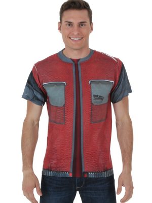 Camiseta Marty Mcfly De Volta para o Futuro Jaqueta