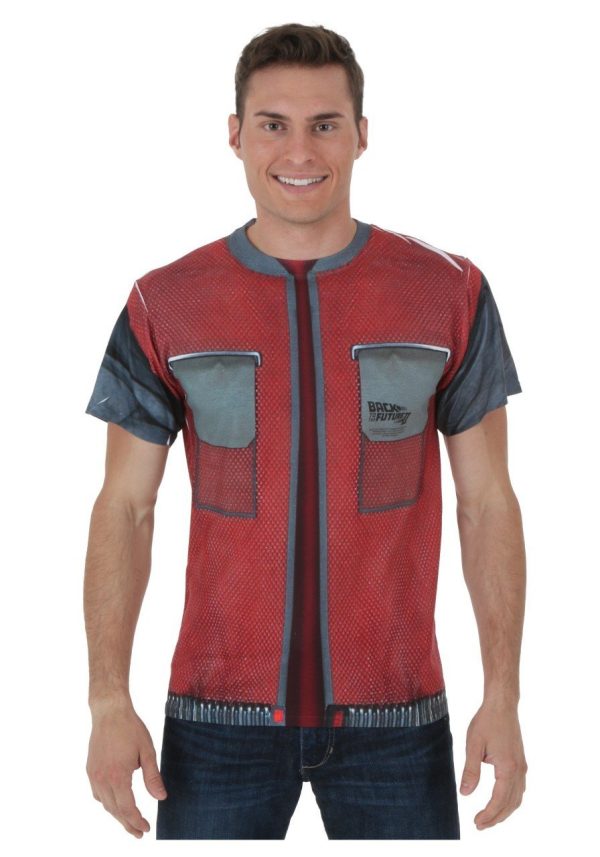 Camiseta Marty Mcfly De Volta para o Futuro Jaqueta