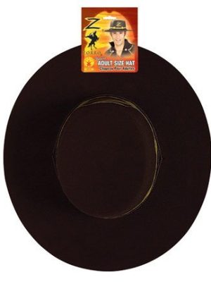 Chapéu Adulto Luxo Zorro