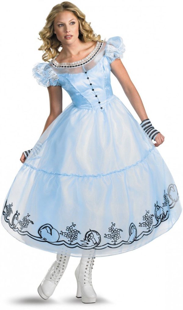 Fantasia Adulto Alice no País das Maravilhas Luxo Fantasia Adulto Alice no País das Maravilhas Luxo