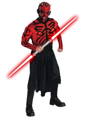 Fantasia Adulto Darth Star Wars Maul Luxo Fantasia Adulto Darth Star Wars Maul Luxo