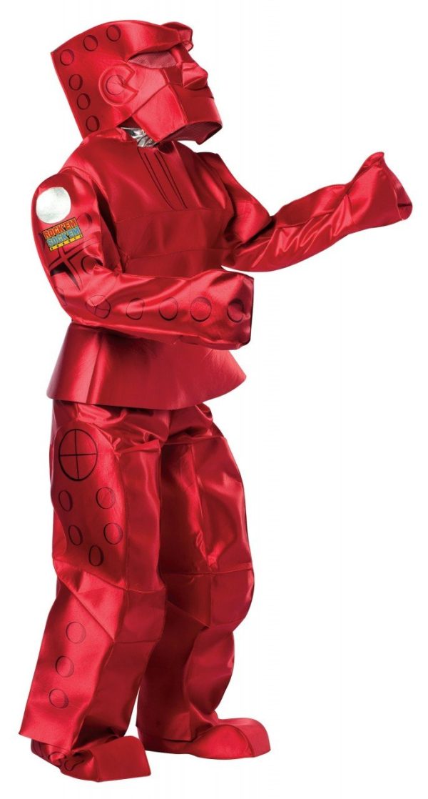 Fantasia Adulto de Robô Vermelha Fantasia Adulto de Robô Vermelha