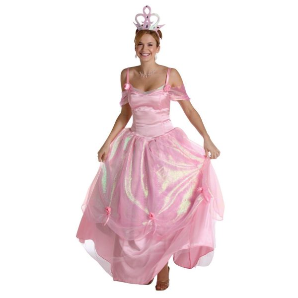Fantasia Adulto Feminino Princesa Cor de Rosa Pink Luxo Fantasia Adulto Feminino Princesa Cor de Rosa Pink Luxo