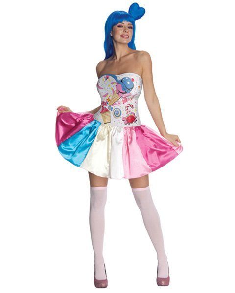 Fantasia Adulto Feminino Sweet As Candy California Girl Katy Perry Fantasia Adulto Feminino Sweet As Candy California Girl Katy Perry