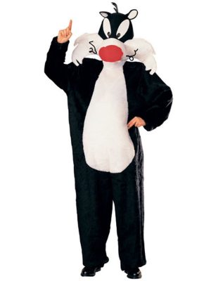 Fantasia Adulto Gato Frajola da Looney Tunes Fantasia Adulto Gato Frajola da Looney Tunes