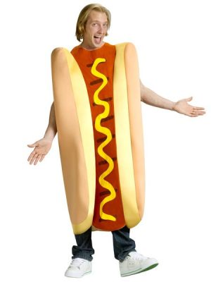 Fantasia Adulto Hot Dog Cachorro Quente Prestige Fantasia Adulto Hot Dog Cachorro Quente Prestige