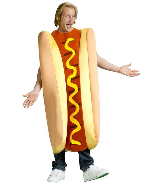 Fantasia Adulto Hot Dog Cachorro Quente Prestige Fantasia Adulto Hot Dog Cachorro Quente Prestige