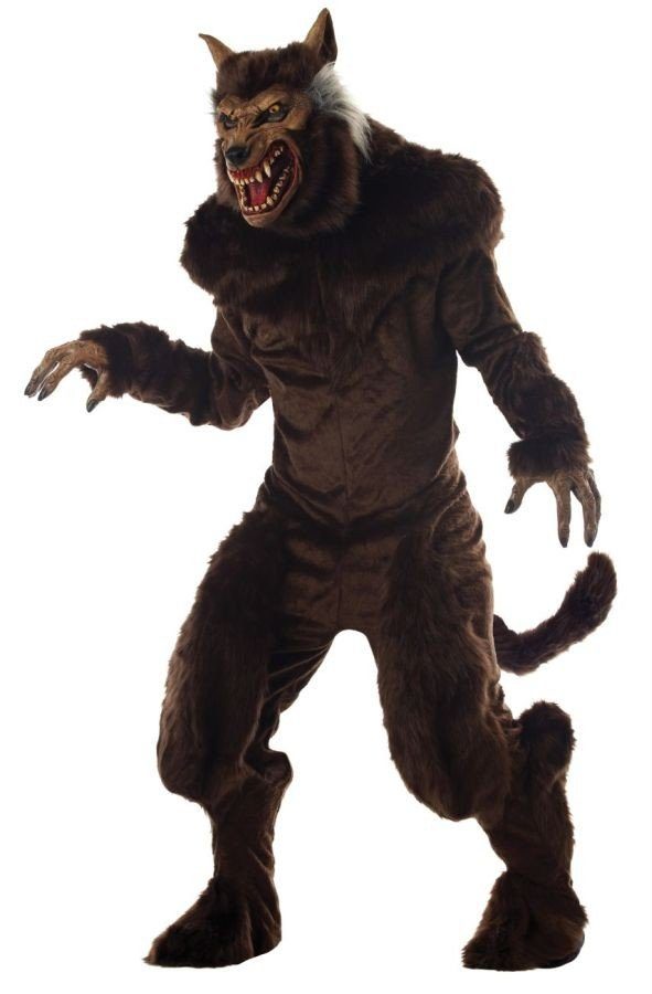 Fantasia adulto Lobo Lobisomem Luxo Fantasia adulto Lobo Lobisomem Luxo