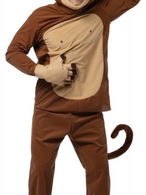 Fantasia Adulto Macaco Luxo