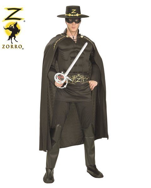 Fantasia Adulto Masculina Zorro Don Juan Luxo