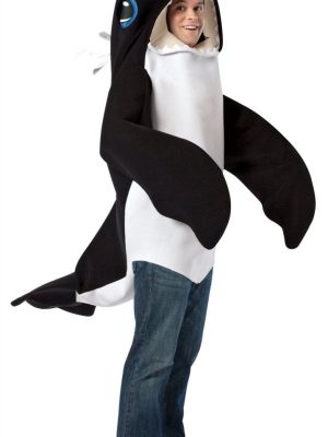 Fantasia Adulto Orca Baleia Assassina Luxo Fantasia Adulto Orca Baleia Assassina Luxo