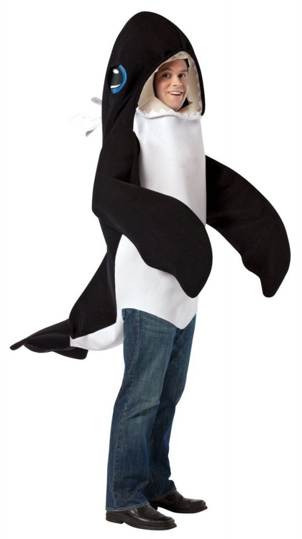 Fantasia Adulto Orca Baleia Assassina Luxo Fantasia Adulto Orca Baleia Assassina Luxo