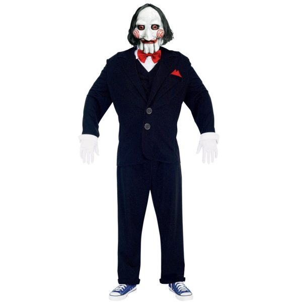Fantasia Adulto Terror Billy de Jogos Mortais Saw Jigsaw Fantasia Adulto Terror Billy de Jogos Mortais Saw Jigsaw