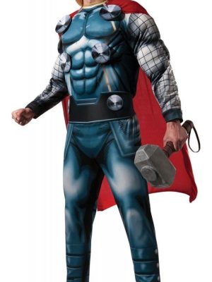 Fantasia Adulto Thor Os Vingadores Assemble Luxo Fantasia Adulto Thor Os Vingadores Assemble Luxo