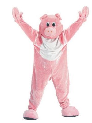 Fantasia Animal Porco Adulto Elite Luxo Fantasia Animal Porco Adulto Elite Luxo