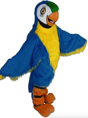 Fantasia Arara Azul Mascote Fantasia Arara Azul Mascote