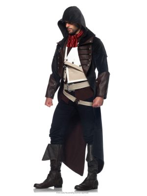 Fantasia Assassins Creed Arno Adulto Luxo Fantasia Assassins Creed Arno Adulto Luxo