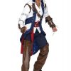 Fantasia Assassins Creed Connor Adulto Luxo