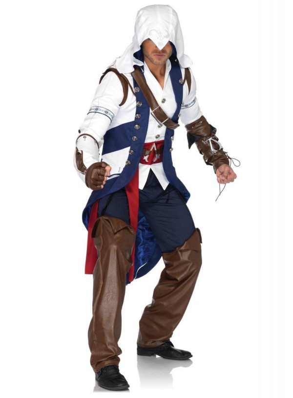 Fantasia Assassins Creed Connor Adulto Luxo