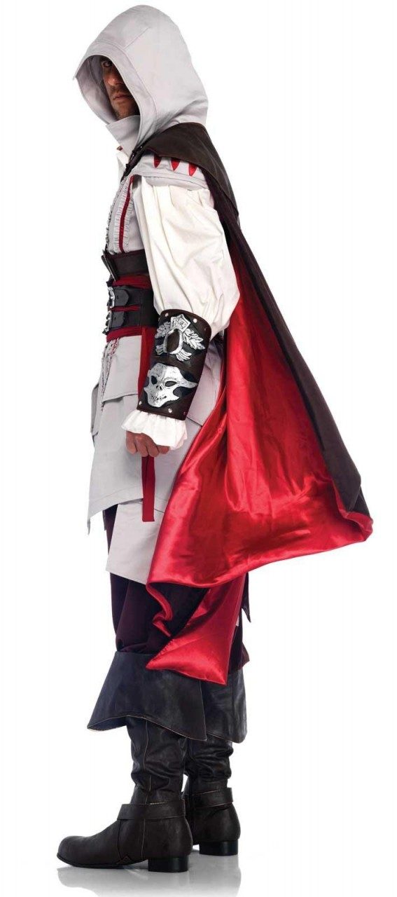 Fantasia Assassins Creed Ezio Adulto Luxo Fantasia Assassins Creed Ezio Adulto Luxo