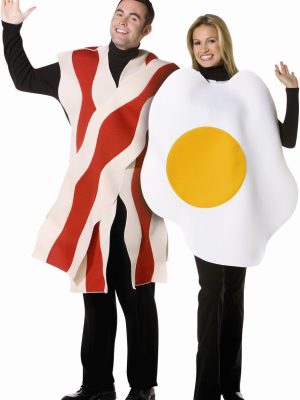 Fantasia Bacon e Ovos Adulto